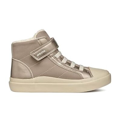 Geox J Gisli Girl Beige Sneakers - Sneaker Geox J Gisli Girl Beige Sneakers - Sneaker