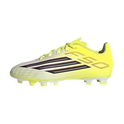 adidas Unisex Kids F50 Club Firm Ground/Multi Ground Football Boots Kids, Team Solar Yellow 2/core Black/Lucid red, 10 UK Child adidas Unisex Kids F50 Club Firm Ground/Multi Ground Football Boots Kids, Team Solar Yellow 2/core Black/Lucid red, 10 UK Child