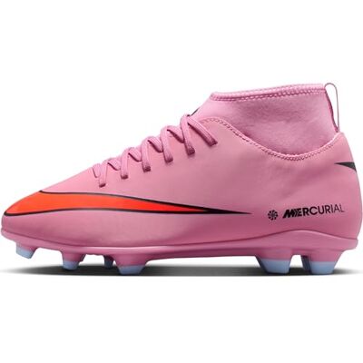 Nike Unisex Kids Jr Superfly 10 Club Fg/Mg Football Shoe, Magic Flamingo Black Total CRI, 4 UK Nike Unisex Kids Jr Superfly 10 Club Fg/Mg Football Shoe, Magic Flamingo Black Total CRI, 4 UK