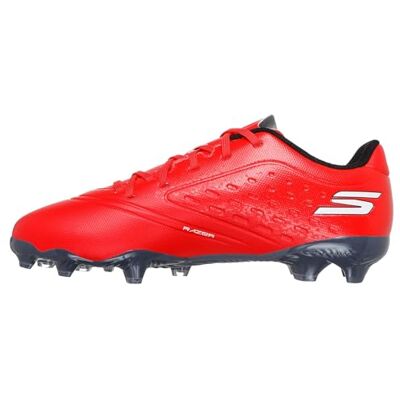 Skechers Boy's Razor 1.5 Jr Youth Fg Running Boots Boys Football Cleats, Red Synthetic/Black Trim, 13.5 UK Child Skechers Boy's Razor 1.5 Jr Youth Fg Running Boots Boys Football Cleats, Red Synthetic/Black Trim, 13.5 UK Child