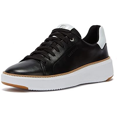 Cole Haan Mens Grandpro Top Spin Court Trainers Black 9 UK Cole Haan Mens Grandpro Top Spin Court Trainers Black 9 UK
