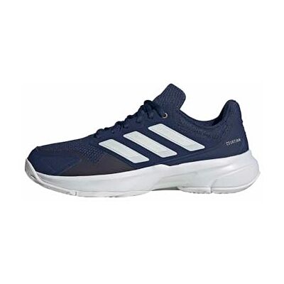 adidas Men's Courtjam Control 3 Tennis Shoes, Dark Blue/Zero met./FTWR White, 7 UK adidas Men's Courtjam Control 3 Tennis Shoes, Dark Blue/Zero met./FTWR White, 7 UK