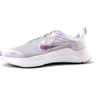 Nike Downshifter 12 Sneakers Violet Frost/Metallic Silver 7Y Nike Downshifter 12 Sneakers Violet Frost/Metallic Silver 7Y