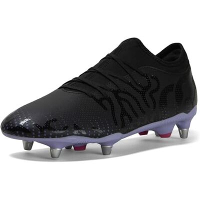 Canterbury Adult Unisex Speed Infinite Team Soft Ground Rugby Boots Lightweight Design Breathable Grip Texture Soft Ground Rugby Boots, Black/Silver Metallic, 4 Canterbury Adult Unisex Speed Infinite Team Soft Ground Rugby Boots Lightweight Design Breathable Grip Texture Soft Ground Rugby Boots, Black/Silver Metallic, 4