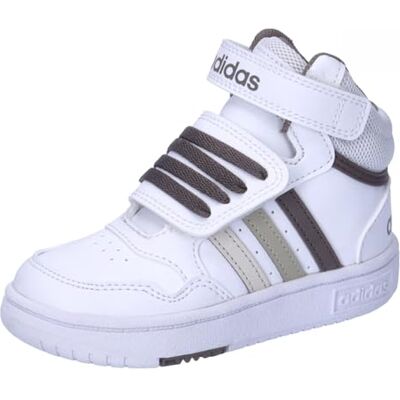 ADIDAS HOOPS MID White Baby Sneakers - Sneaker ADIDAS HOOPS MID White Baby Sneakers - Sneaker