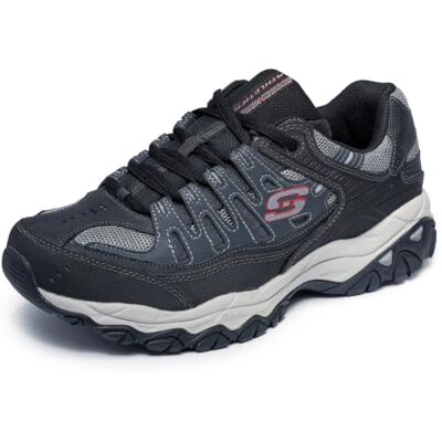 Skechers Afterburn M. Fit Charcoal/Black Sneakers - Sneakers Skechers Afterburn M. Fit Charcoal/Black Sneakers - Sneakers