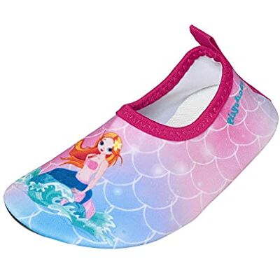 Playshoes Uv-Schutz Barfuß-Schuh Meerjungfrau, Unisex Kids’ Water Shoes, Pink (Pink 18), 6 UK (22/23 EU) Playshoes Uv-Schutz Barfuß-Schuh Meerjungfrau, Unisex Kids’ Water Shoes, Pink (Pink 18), 6 UK (22/23 EU)