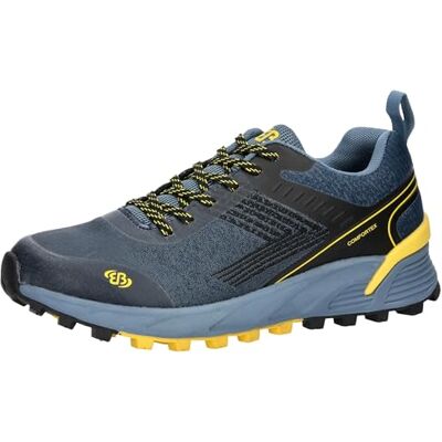 Brütting Mount Batur Outdoor Shoe - marine/yellow - Outdoorschuh Brütting Mount Batur Outdoor Shoe - marine/yellow - Outdoorschuh