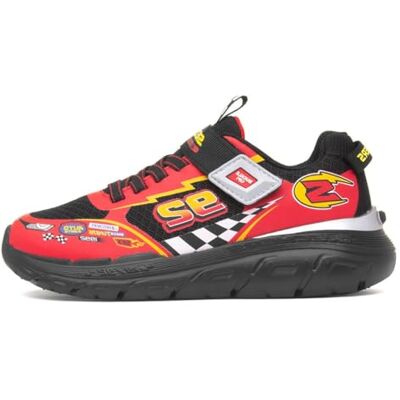 Skechers Boys' Skech Tracks Trainer, Black, 6 UK Toddler Skechers Boys' Skech Tracks Trainer, Black, 6 UK Toddler