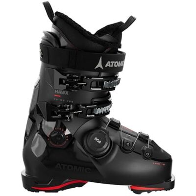 ATOMIC Hawk Prime 100 BOA GW Ski Boots Size 32/32.5 Alpine Ski Boots in Black/Red Boots with 3D Ankle & Heel for Precise Fit Ideal for Skiers with Medium Wide Feet ATOMIC Hawk Prime 100 BOA GW Ski Boots Size 32/32.5 Alpine Ski Boots in Black/Red Boots with 3D Ankle & Heel for Precise Fit Ideal for Skiers with Medium Wide Feet