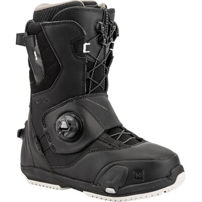 NITRO Women's Cave Step On TLS Snowboard Boots, Black, 25.5 NITRO Women's Cave Step On TLS Snowboard Boots, Black, 25.5