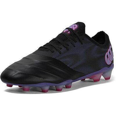 Canterbury Adult Unisex Phoenix Genesis Elite Firm Ground Rugby Boots Lightweight Traction Durable Firm Ground Rugby Boots, Black/Verbena, 12 Canterbury Adult Unisex Phoenix Genesis Elite Firm Ground Rugby Boots Lightweight Traction Durable Firm Ground Rugby Boots, Black/Verbena, 12
