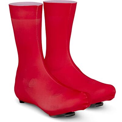 GripGrab Unisex Raceaero Tt 2 Time Trial Cycling Covers Lightweight Aerodynamic Thin High Cut Summer Overshoes Road Bike Aero, Red, M 7.5-10 EU GripGrab Unisex Raceaero Tt 2 Time Trial Cycling Covers Lightweight Aerodynamic Thin High Cut Summer Overshoes Road Bike Aero, Red, M 7.5-10 EU