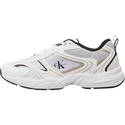 Calvin Klein Jeans - Retro Tennis Mesh - White Black Gold Calvin Klein Jeans - Retro Tennis Mesh - White Black Gold