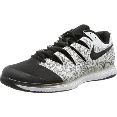 Nike Air Zoom Vapor X Cly, Men's Tennis Shoes, White (White/Black 000), 11.5 UK (47 EU) Nike Air Zoom Vapor X Cly, Men's Tennis Shoes, White (White/Black 000), 11.5 UK (47 EU)