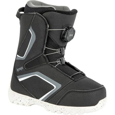 Nitro Unisex Adult Droid BOA ´22 Snowboard Boot, BLK-WHT-Charcoal, 195 Nitro Unisex Adult Droid BOA ´22 Snowboard Boot, BLK-WHT-Charcoal, 195