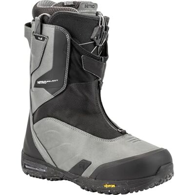 NITRO Men's Select TLS+ Snowboard Boots, Charcoal-Black, MP 30.5 // EU 46 // US 12.5 NITRO Men's Select TLS+ Snowboard Boots, Charcoal-Black, MP 30.5 // EU 46 // US 12.5