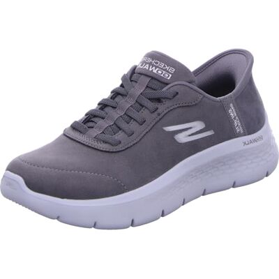 Skechers Women's Go Walk Flex Mali Slip-in Trainers, Charcoal Textile/Trim, 7.5 UK Skechers Women's Go Walk Flex Mali Slip-in Trainers, Charcoal Textile/Trim, 7.5 UK