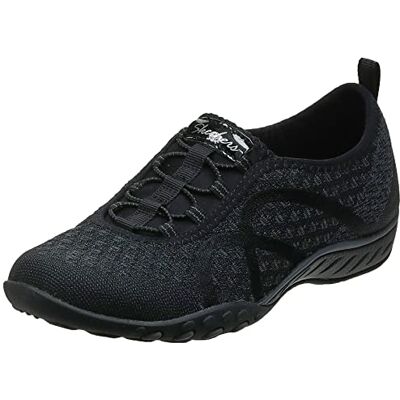 Skechers Womens Fortune Knit Sneaker - Casual Shoe Skechers Womens Fortune Knit Sneaker - Casual Shoe