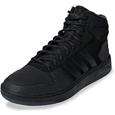 adidas Hoops 2.0 Mid Shoes Womens Basketball Trainers Mens adidas Hoops 2.0 Mid Shoes Womens Basketball Trainers Mens