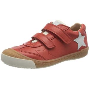 Bisgaard Boy's Girl's Jenna Sneaker, red, 7.5 UK Child