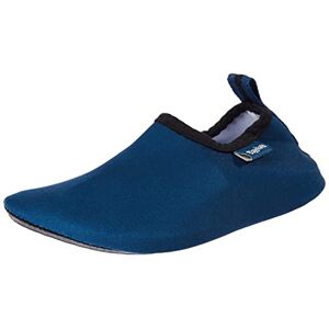 Playshoes Unisex Kid's Barefoot Aqua Socks with UV Protection Uni Water Shoes, Blue (Marine 11), 10.5 UK Child