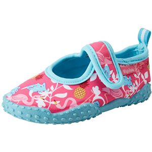 Playshoes Beach Footwear with UV Protection Flamingo Water Shoes, Turquoise (Tuerkis 15), 0/1 UK