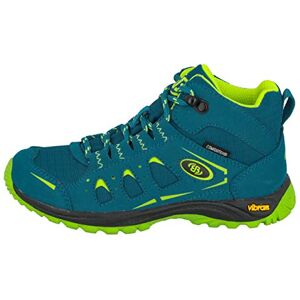 Brütting Morelia Outdoor & Trekking Shoe, Petrol Lemon, 4 UK