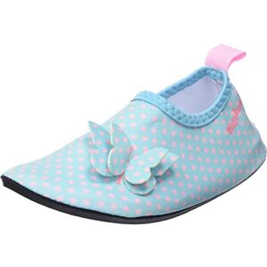 Playshoes Boy's Unisex Kids Barefoot Shoes Water, Butterflies, 2.5/3 UK Child