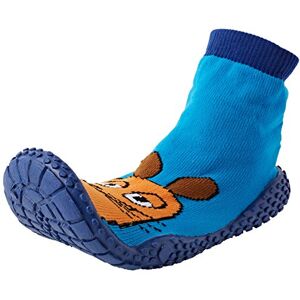 Playshoes Boy's Unisex Kids Aqua Socks with UV Protection Die Maus Water Shoes, Blue Blue 7, 7.5/8 UK Child