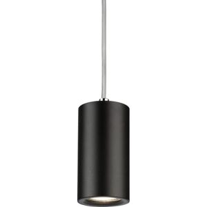 Knightsbridge DAA1FRB Fixed Round Pendant - Black - Pendant Light Knightsbridge DAA1FRB Fixed Round Pendant - Black - Pendant Light