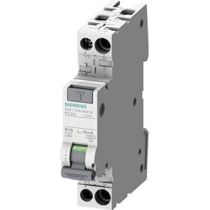 Siemens 5SV13166KK16 FI Circuit Breaker 2-Pin 16A 0.03A 230V Siemens 5SV13166KK16 FI Circuit Breaker 2-Pin 16A 0.03A 230V