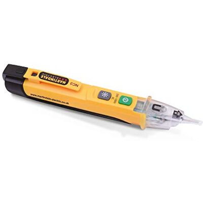 Martindale NC3 Non-Contact Voltage and Magnetic Field Tester Pen, Audible & Visual Indication, LED Torch, 200–1000V AC Martindale NC3 Non-Contact Voltage and Magnetic Field Tester Pen, Audible & Visual Indication, LED Torch, 200–1000V AC