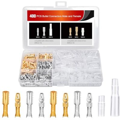 Nilight Nylon Fully Insulated Male/Female Spade Crimp Nilight Nylon Fully Insulated Male/Female Spade Crimp