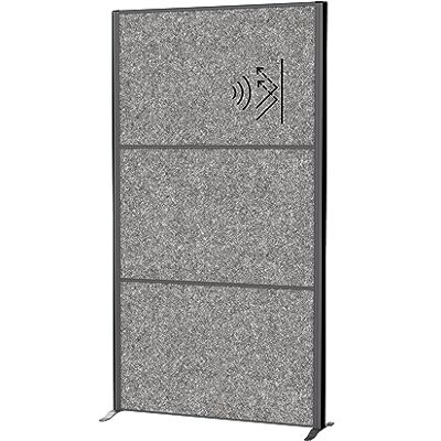 MAUL connecto Uplight Acoustic Divider with LED Light Strip 180 x 100 cm Room Divider for Office and Desk Freestanding Room Divider with Feet Ideal as Privacy Screen and Sound Insulation MAUL connecto Uplight Acoustic Divider with LED Light Strip 180 x 100 cm Room Divider for Office and Desk Freestanding Room Divider with Feet Ideal as Privacy Screen and Sound Insulation