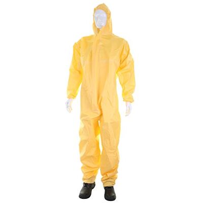Beeswift SMS DISPOSABLE COVERALL YELLOW S Beeswift SMS DISPOSABLE COVERALL YELLOW S