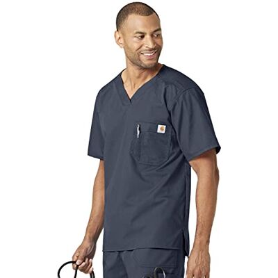 Carhartt Men's Medical Scrubs Shirt Carhartt Men's Medical Scrubs Shirt