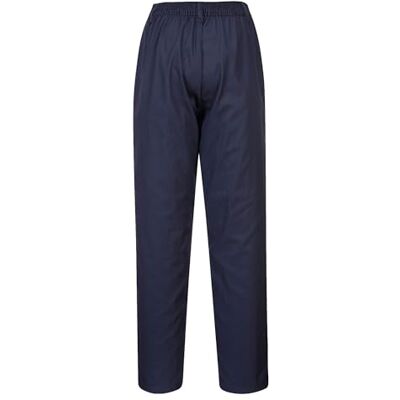 Portwest LW97 Women's Elasticated Trousers 2 Side Pockets Machine Washable Navy, 4X Large, UPF 50+, Regular Fit, 35% Cotton, Sewn in Front Centre Seam, Secure Storage, Hook and Bar Closure, Workwear Portwest LW97 Women's Elasticated Trousers 2 Side Pockets Machine Washable Navy, 4X Large, UPF 50+, Regular Fit, 35% Cotton, Sewn in Front Centre Seam, Secure Storage, Hook and Bar Closure, Workwear