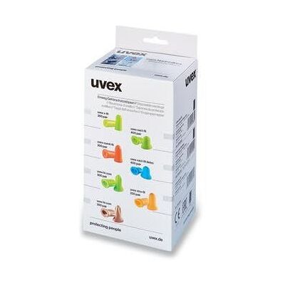 Uvex Hi-com SNR 24dB Disposable Ear Plugs Beige 300 Pairs Uvex Hi-com SNR 24dB Disposable Ear Plugs Beige 300 Pairs