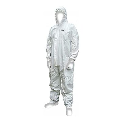 Scan WWDOL56 Type 41400 Chemical Splash Resistant Disposable Coverall White Scan WWDOL56 Type 41400 Chemical Splash Resistant Disposable Coverall White