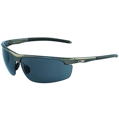 JSP LEONE Safety Spectacles Carbon Fibre Style Frame Smoke Lens JSP LEONE Safety Spectacles Carbon Fibre Style Frame Smoke Lens
