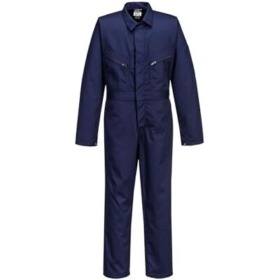 Portwest C890 Youth Coverall Boiler Suit Kids Overalls Durable Workwear Pre-Shrunk Fabric, Eight Storage Pockets, Elasticated Waist, Upf Protection Portwest C890 Youth Coverall Boiler Suit Kids Overalls Durable Workwear Pre-Shrunk Fabric, Eight Storage Pockets, Elasticated Waist, Upf Protection
