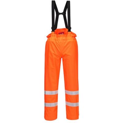 Portwest Men's Bizflame Rain Hi-vis Fr Shell Trousers Pants (Pack of 1) Portwest Men's Bizflame Rain Hi-vis Fr Shell Trousers Pants (Pack of 1)