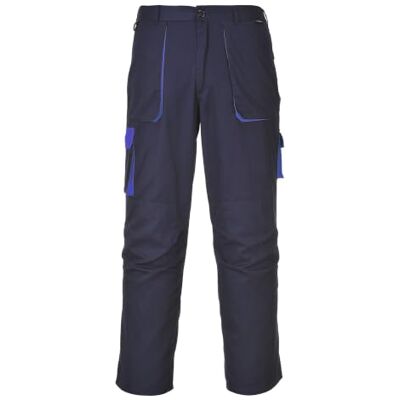Portwest TX11 Texo Contrast Trousers Elasticated Waist 2 Thigh Pockets Navy Navy, X Large, EN 14404, UPF 40+, Regular Fit, 40% Polyester, Bartacked at All Stress Points, Hook and Loop Hems, Workwear Portwest TX11 Texo Contrast Trousers Elasticated Waist 2 Thigh Pockets Navy Navy, X Large, EN 14404, UPF 40+, Regular Fit, 40% Polyester, Bartacked at All Stress Points, Hook and Loop Hems, Workwear