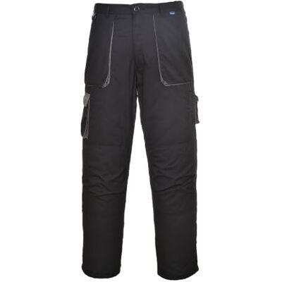 Portwest TX11 Texo Contrast Trousers Elasticated Waist 2 Thigh Pockets Black, X Large, EN 14404, UPF 40+, Regular Fit, 40% Polyester, Bartacked at All Stress Points, Hook and Loop Hems, Workwear Portwest TX11 Texo Contrast Trousers Elasticated Waist 2 Thigh Pockets Black, X Large, EN 14404, UPF 40+, Regular Fit, 40% Polyester, Bartacked at All Stress Points, Hook and Loop Hems, Workwear