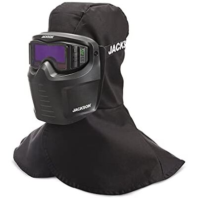 Jackson Rebel ADF Welding Mask, True Color Technology, Wrap Around Protection, ADF System, Flame Resistant, 46200 Jackson Rebel ADF Welding Mask, True Color Technology, Wrap Around Protection, ADF System, Flame Resistant, 46200