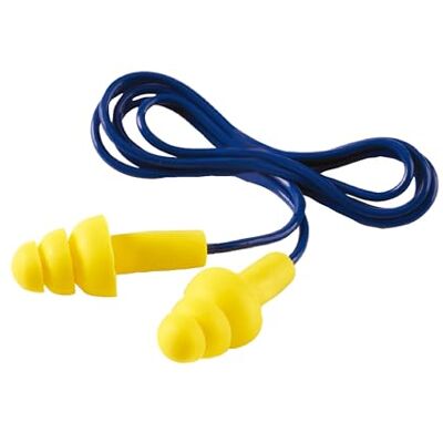 3M E-A-R Ultrafit Earplugs, Corded, 32 dB, 50 Pairs/Box, UF-01-000 3M E-A-R Ultrafit Earplugs, Corded, 32 dB, 50 Pairs/Box, UF-01-000