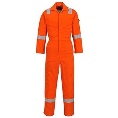 Portwest FR28 Bizflame Work FR Coverall Rule Pocket Two-Way Zip Radio Loops Portwest FR28 Bizflame Work FR Coverall Rule Pocket Two-Way Zip Radio Loops