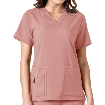 Carhartt Women's Medical Scrubs Shirt 7-Pocket V-Neck Scrub Top, Excel at Work, Stretchy, Durable, Comfortable Carhartt Women's Medical Scrubs Shirt 7-Pocket V-Neck Scrub Top, Excel at Work, Stretchy, Durable, Comfortable