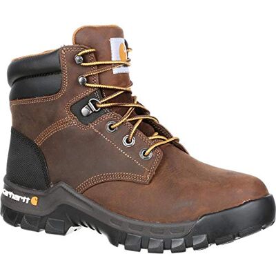 Carhartt Men's 6" Rugged Flex Waterproof Breathable Composite Toe Leather Work Boot CMF6366,Brown Oil Tanned Leather,8 M US Carhartt Men's 6" Rugged Flex Waterproof Breathable Composite Toe Leather Work Boot CMF6366,Brown Oil Tanned Leather,8 M US